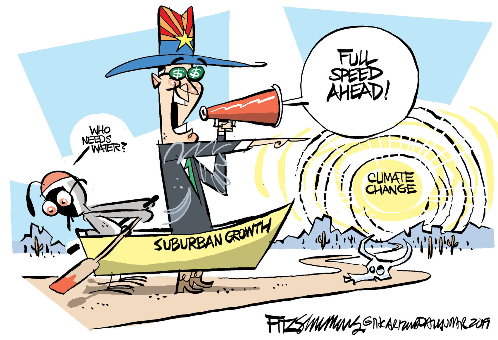 Daily Fitz Cartoon: Water